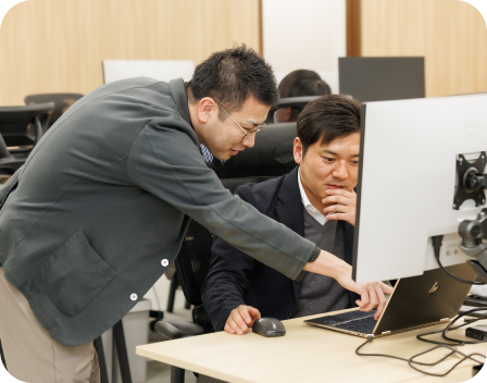 新卒者の研修イメージ